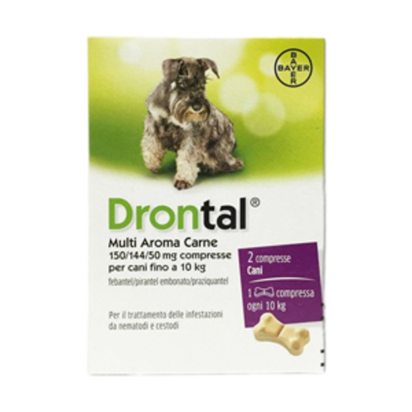 Drontal Multi Aroma Carne*2 Cpr Cani