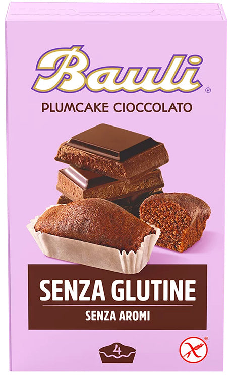 BAULI FREE PLUMCAKE CIOCCOLATO 4 PEZZI DA 33 G