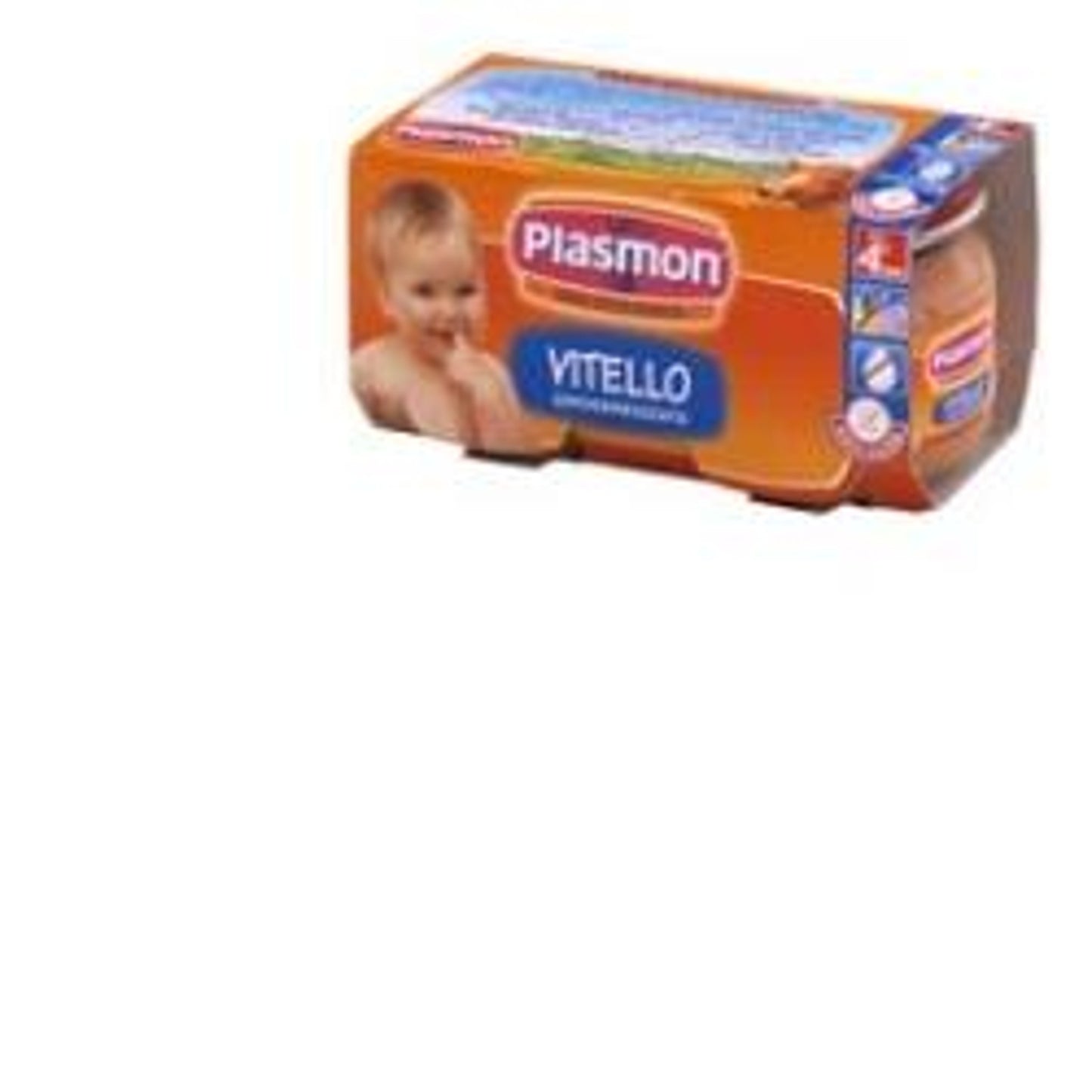 Plasmon Omogeneizzato Vitello 120 G X 2 Pezzi
