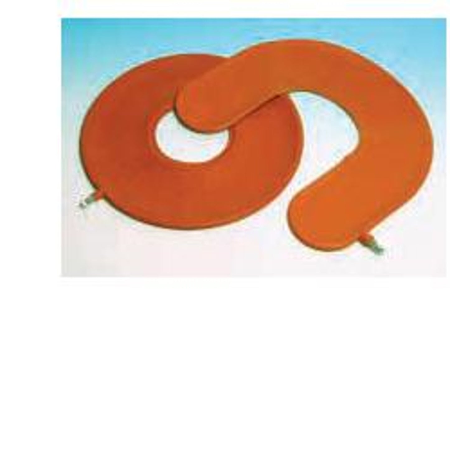 Cuscino Antidecubito Pneumatico In Gomma Rossa. Larghezza Della Ciambella 45Cm