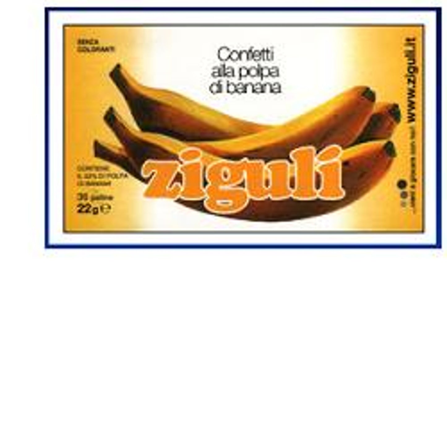 Ziguli Banana 36 Palline 22 G