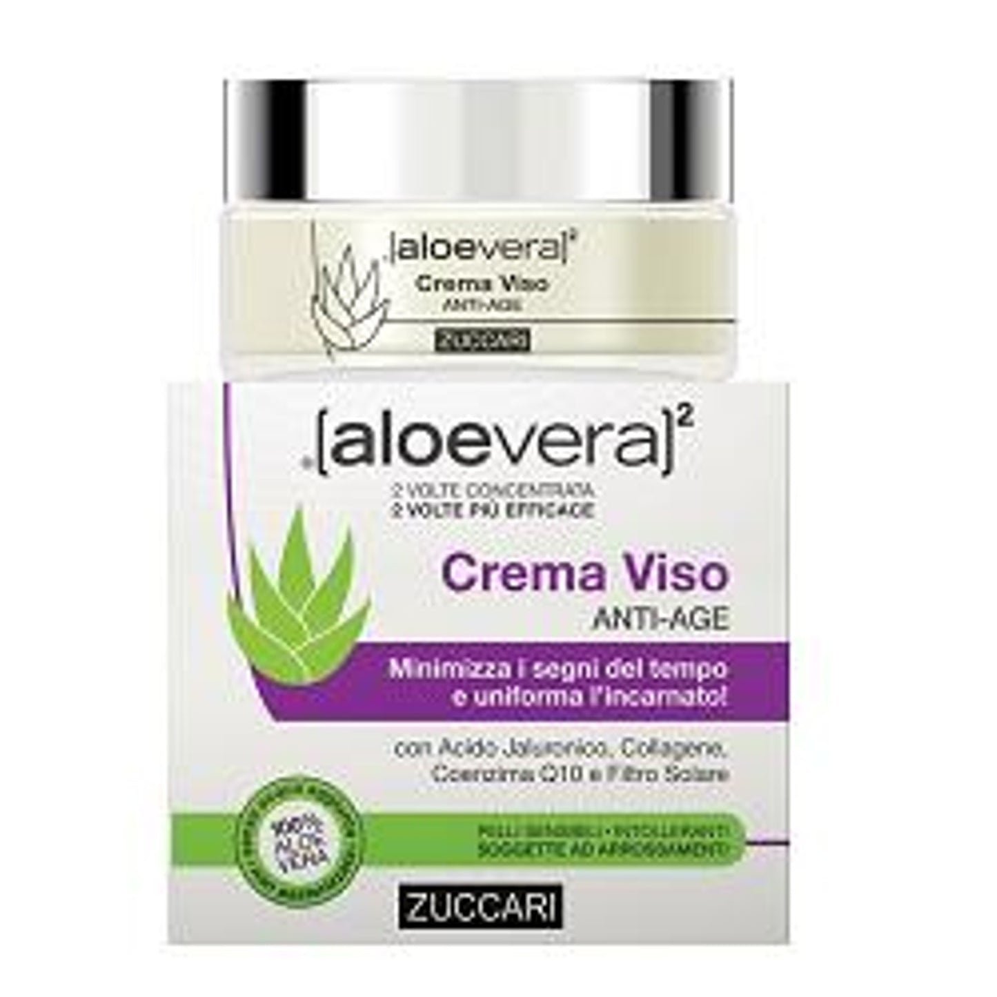 Aloevera2 Crema Viso Anti-Age