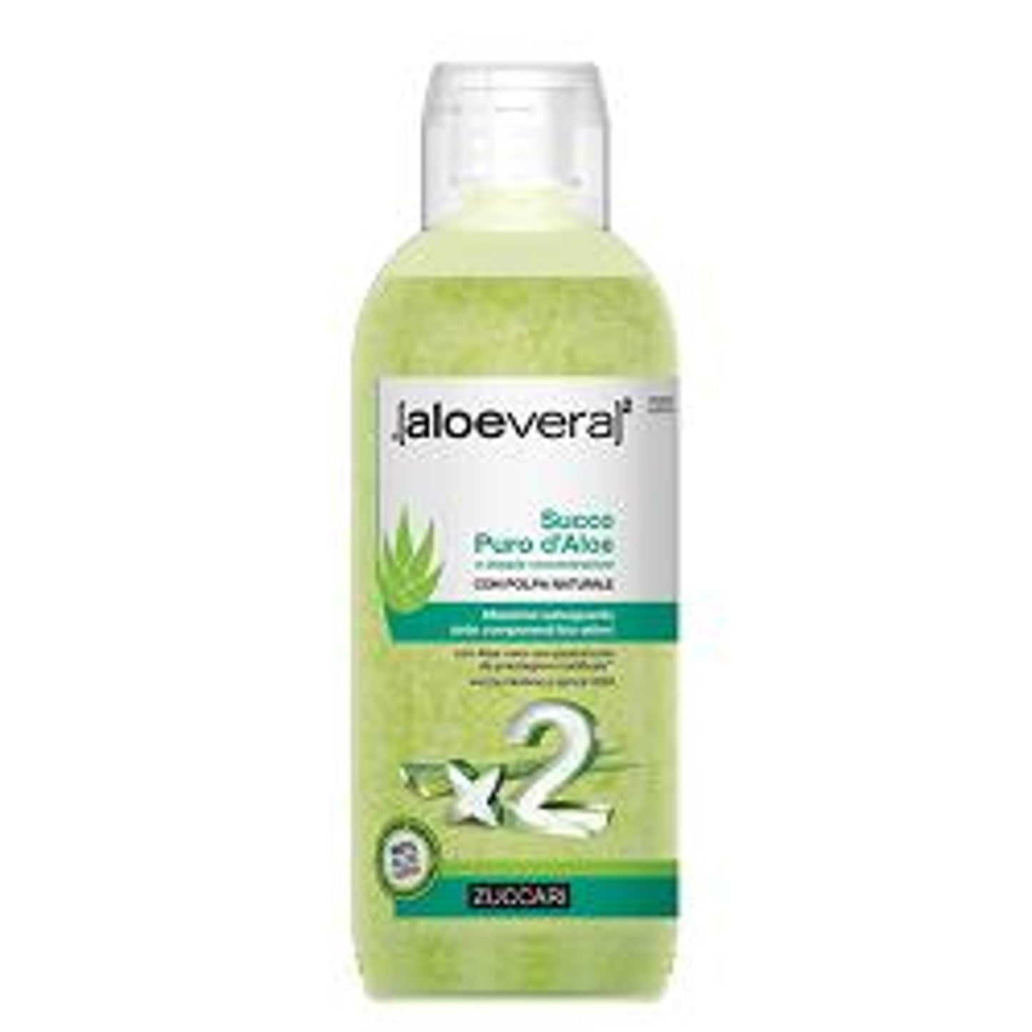 Aloevera2 Succo Puro D'Aloe A Doppia Concentrazione