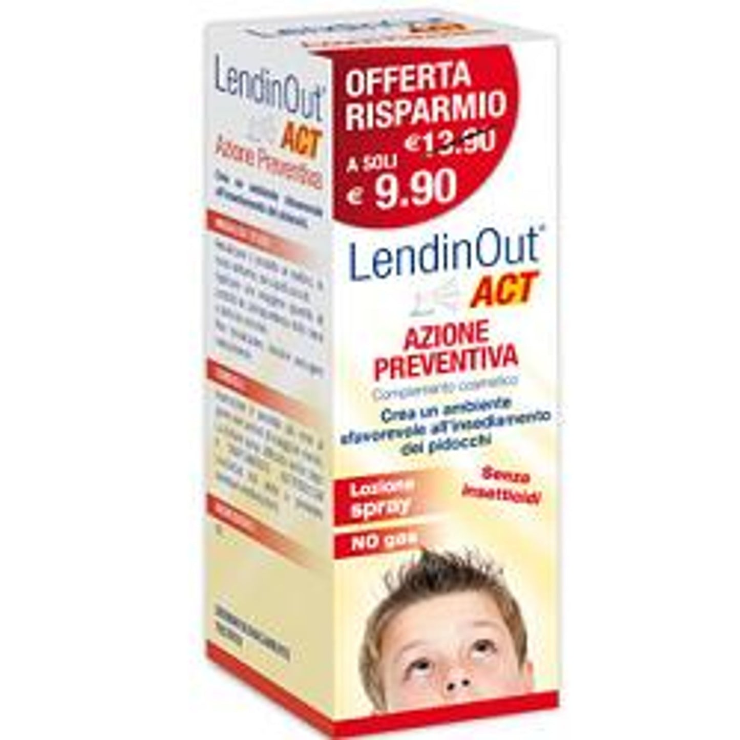 Lendinout Act Azione Preventiva Spray 100 Ml