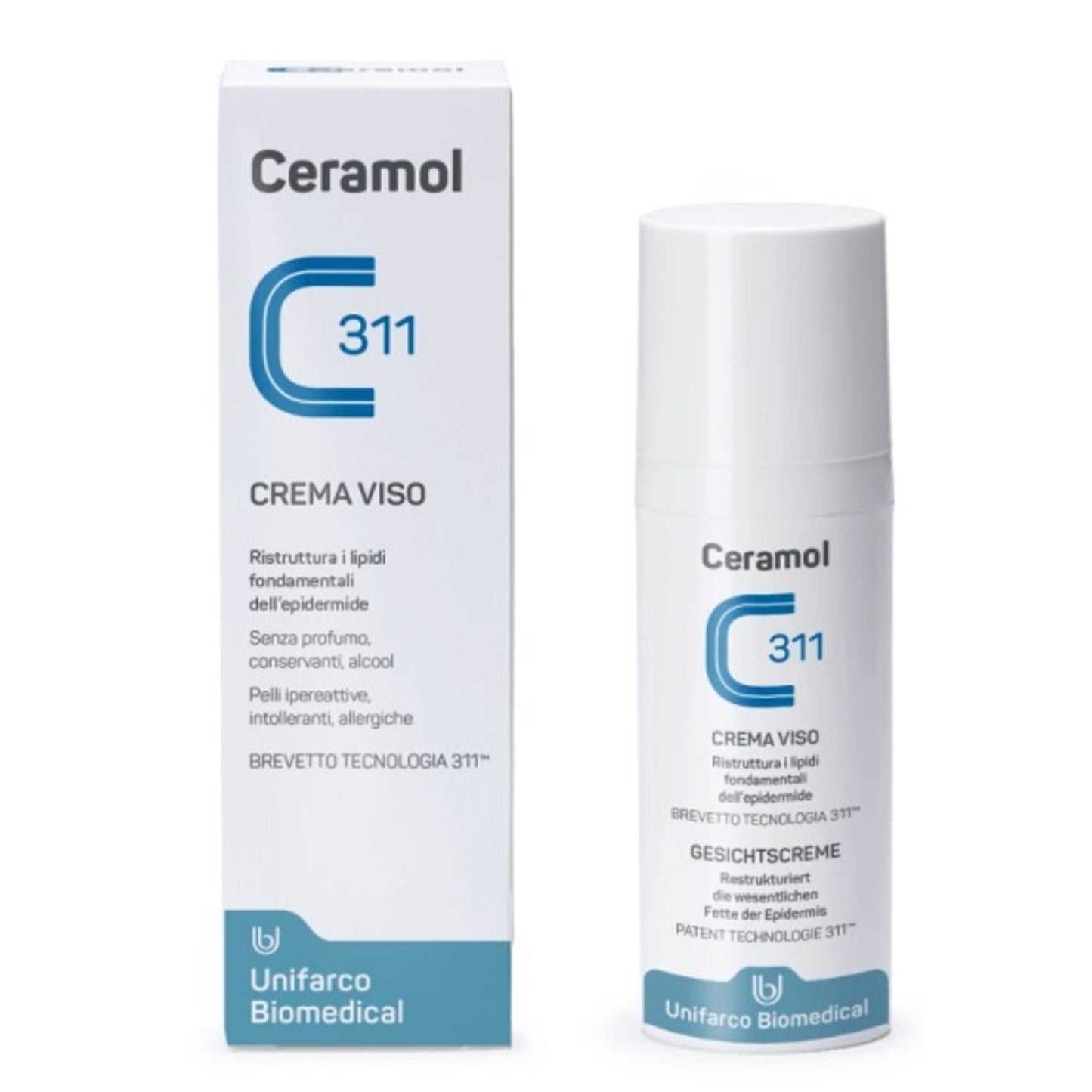 Ceramol 311 Crema Viso 50 Ml