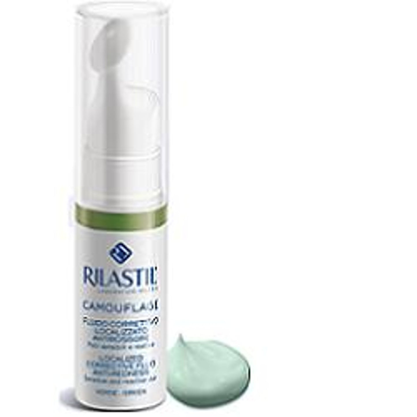 Rilastil Camouflage Fluido Correttivo Localizzato Antirossore Verde 5 Ml