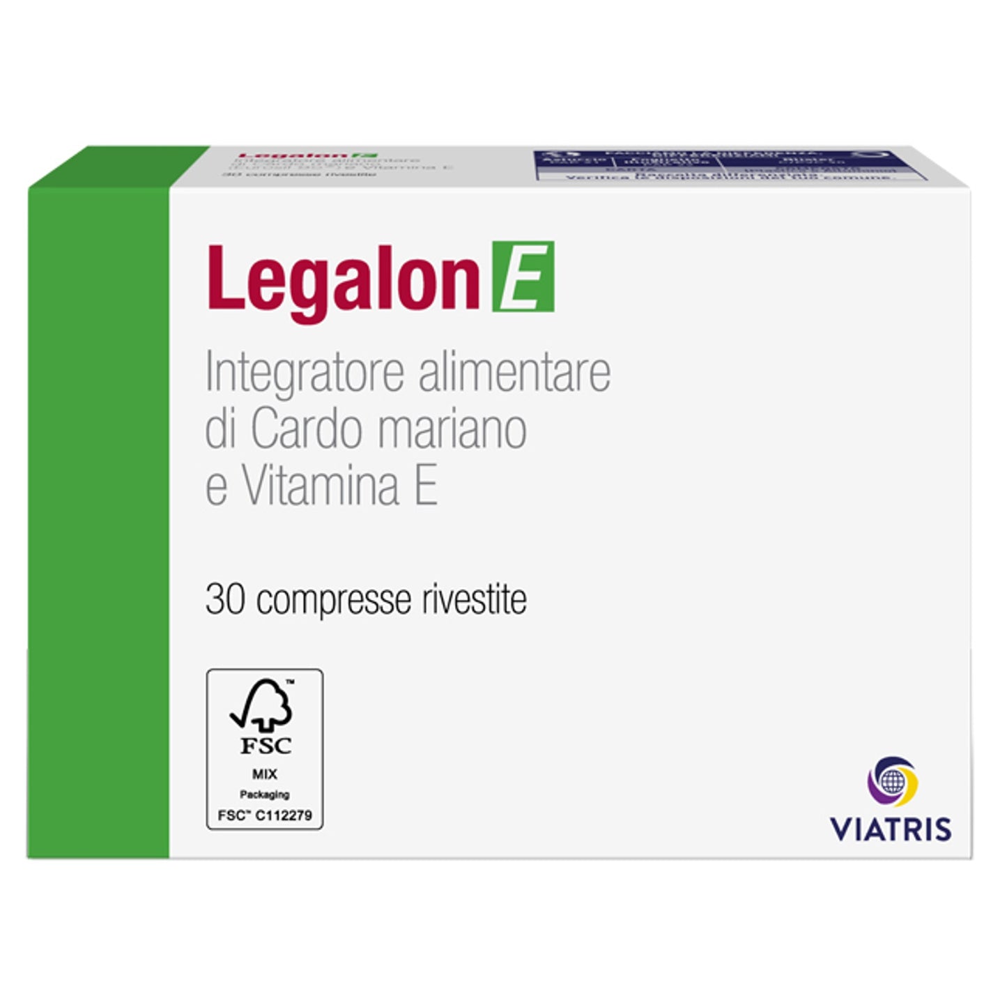 Legalon E 30 Compresse Rivestite Con Film