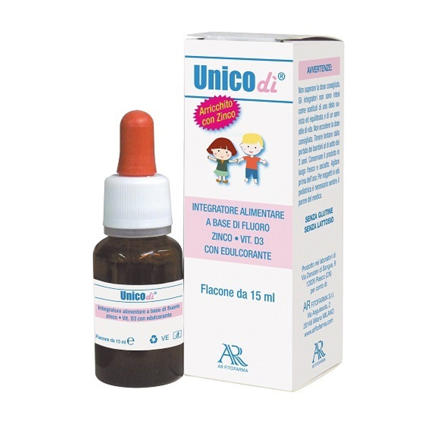 Unicodi' 15 Ml Fluoro Zinco Vitamina D3
