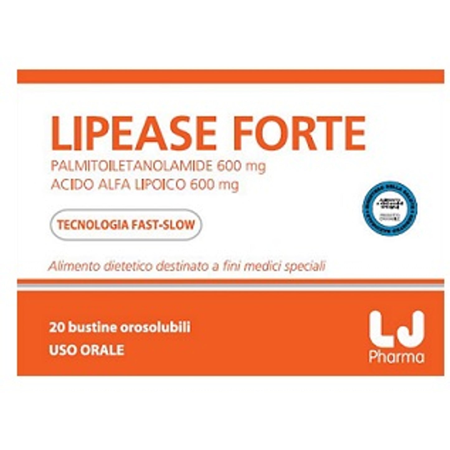 Lipease Forte 20 Stick Pack Monodose