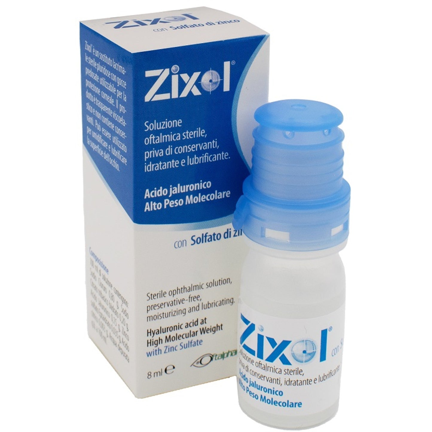 Soluzione Oftalmica Zixol Pluridose 8 Ml