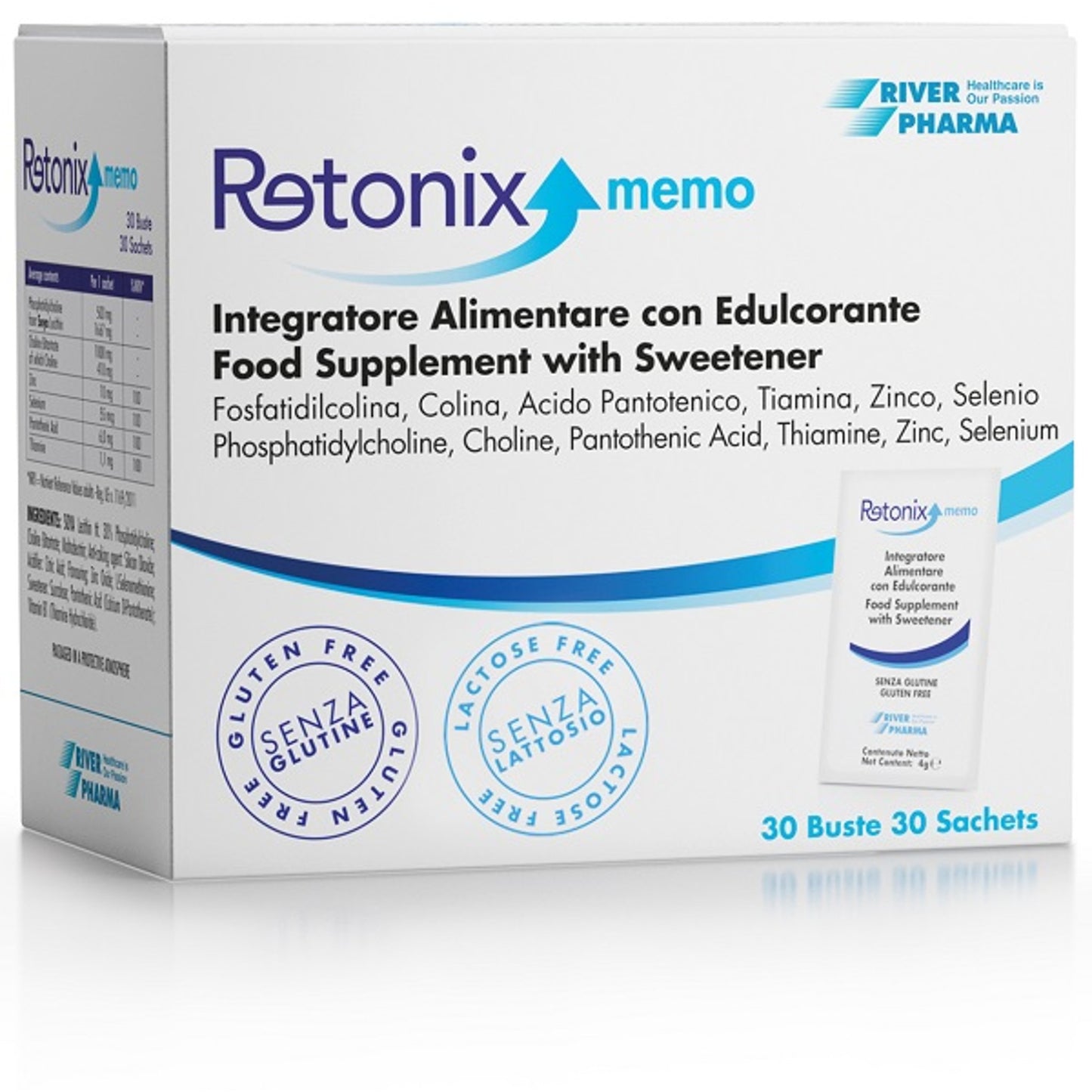 Retonix Memo 30 Bustine Da 4 G