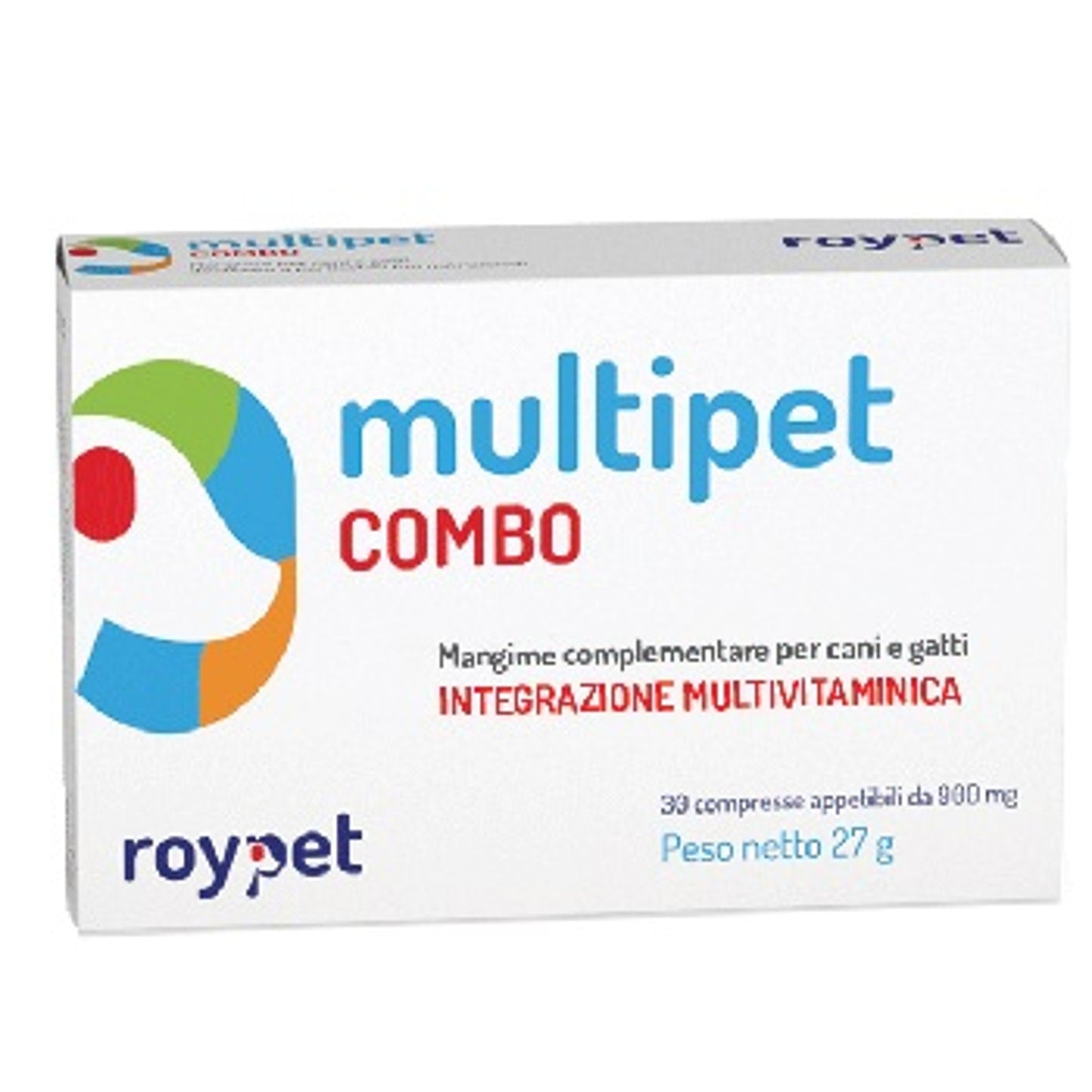Multipet Combo Integrazione Multivitaminica Cani E Gatti 30Compresse Appetibili Da 900 Mg