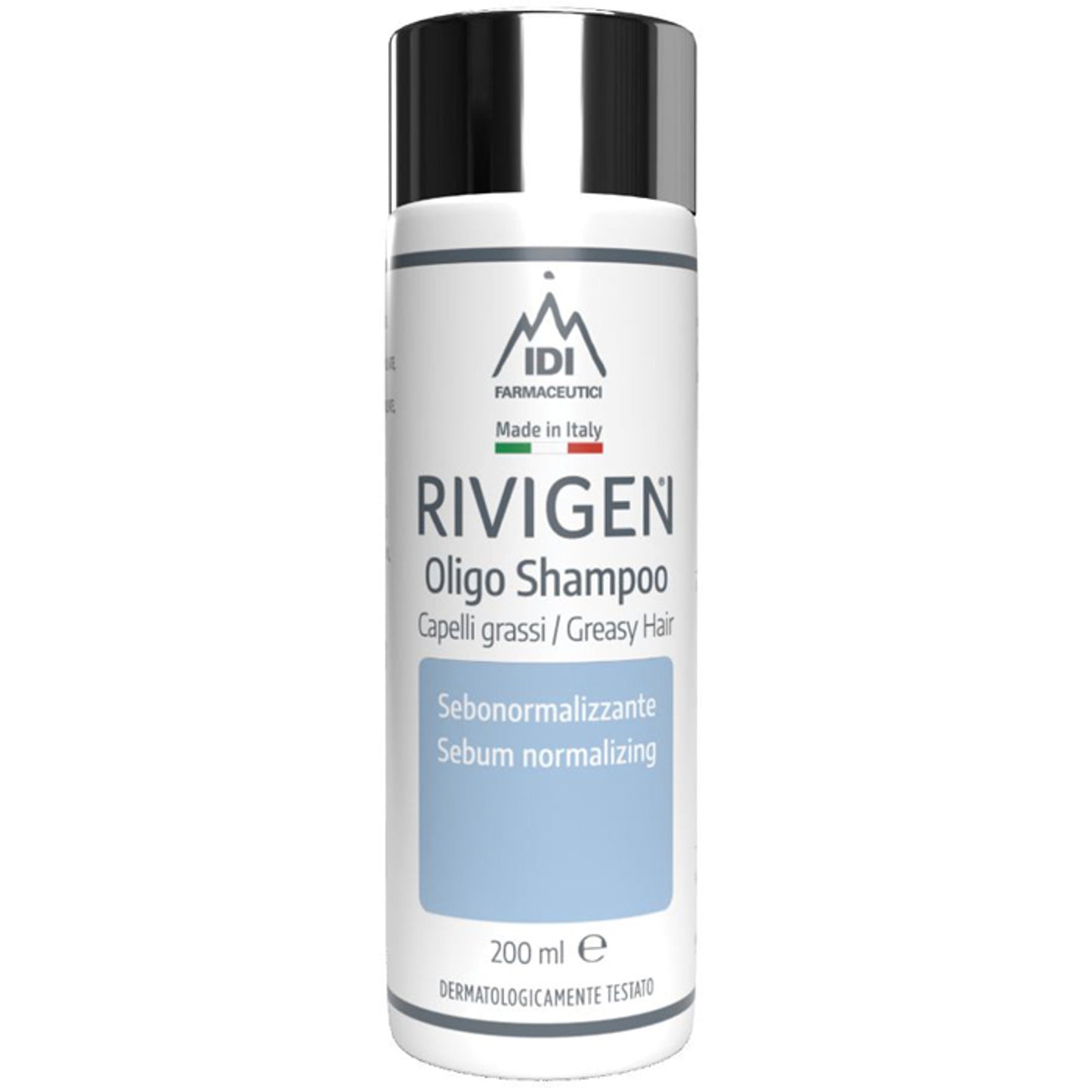 Rivigen Oligo Shampoo Capelli Grassi 200 Ml