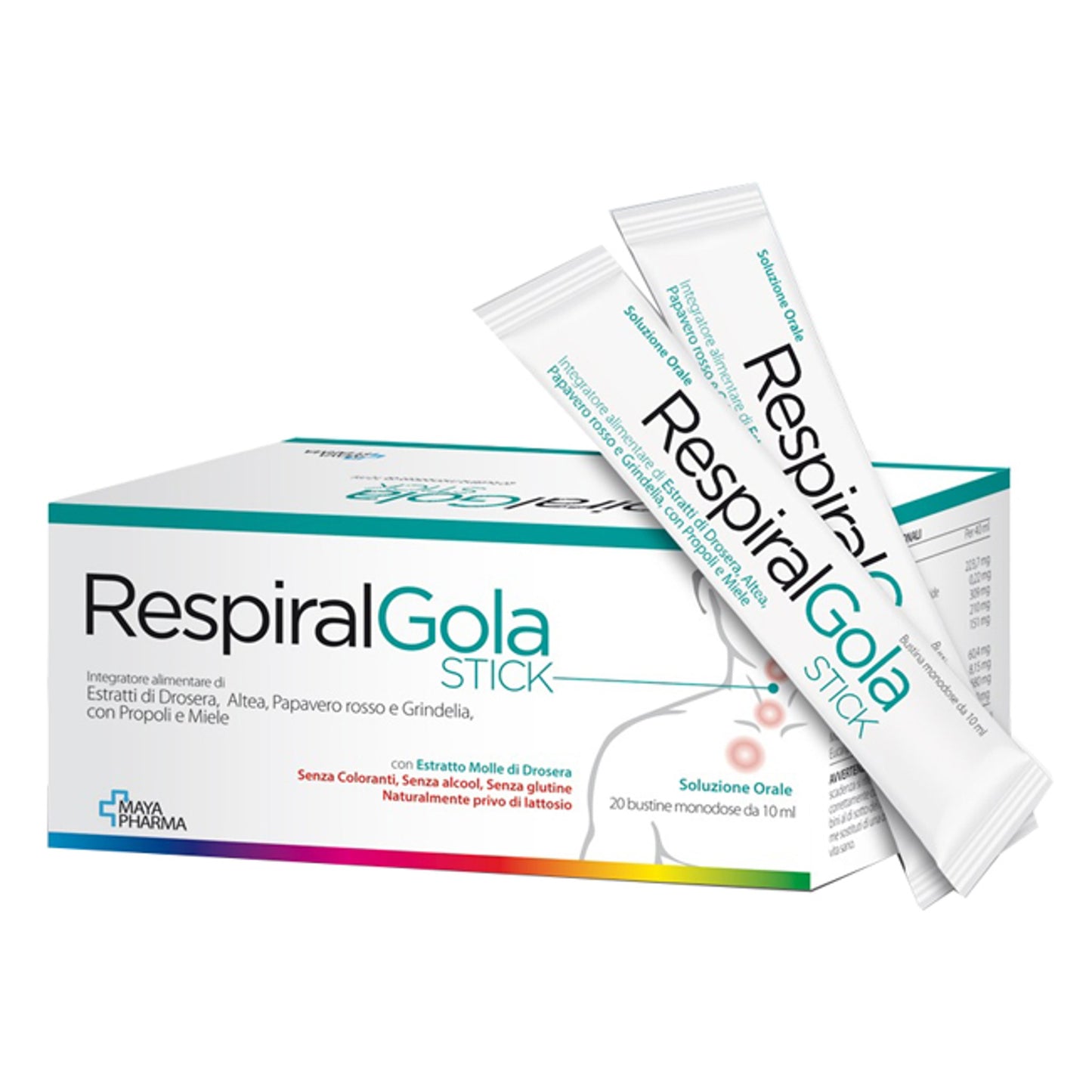 Respiral Gola 20 Bustine 10 Ml