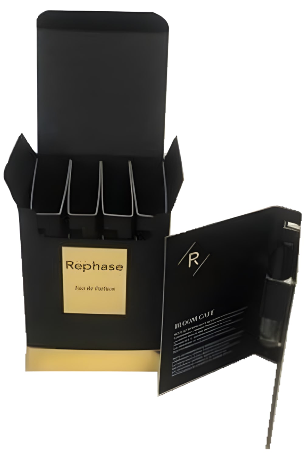 Rephase Parfums Cofanetto 5 Pezzi 1 Profumo Bloom Cafe' 2 ml+ 1 Profumo Ginger Wood 2 ml + 1 Profumo Ocean Wave 2 ml +1 Profumo Mystic Oud 2 ml + 1 Profumo Black Amber 2 ml