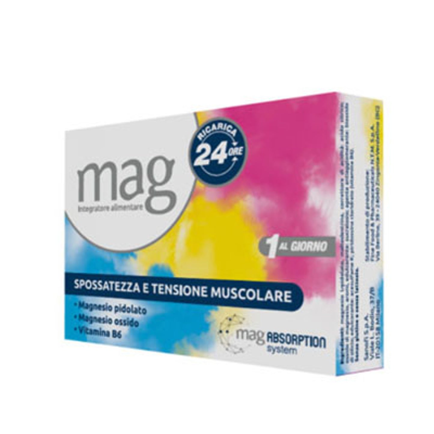 Mag Ricarica 24 Ore Bi-Pack 20 Bustine