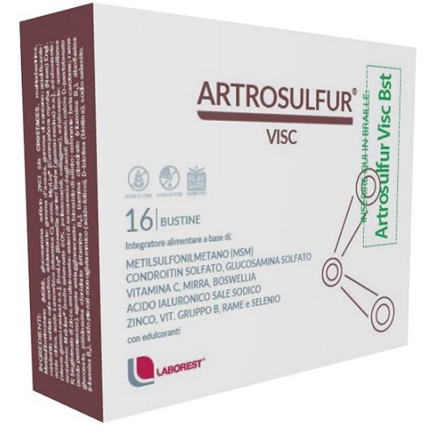 Artrosulfur Visc 16 Bustine Da 6 G