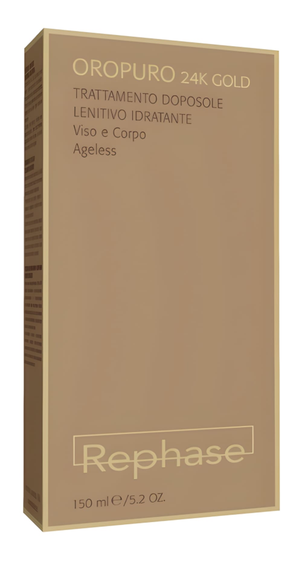 Rephase Oropuro 24K Gold Hydrogel Doposole Solare Lenitivo Idratante 150 ml