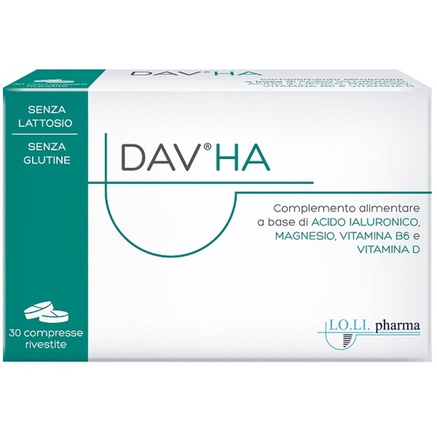 Dav Ha 30 Compresse Nuova Formulazione 1,08 G