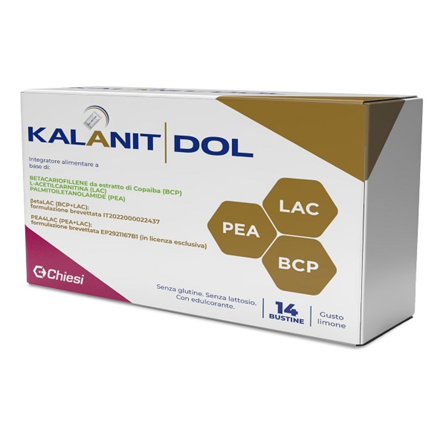 Kalanit Dol Gusto Limone 14 Bustine Senza Glutine Senza Lattosio Con Edulcorante