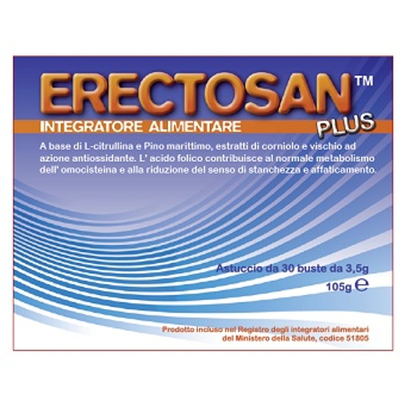 Erectosan Plus 30 Buste Da 3,5 G