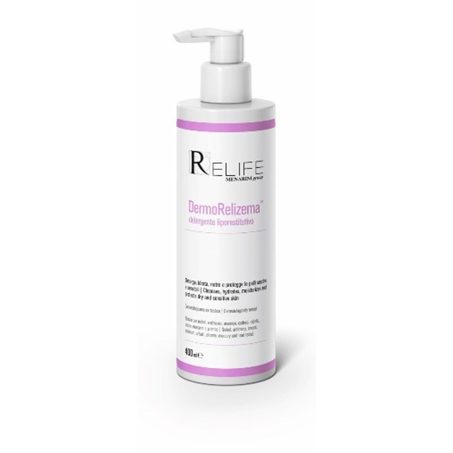 Dermorelizema Detergente Liporestitutivo 400 Ml