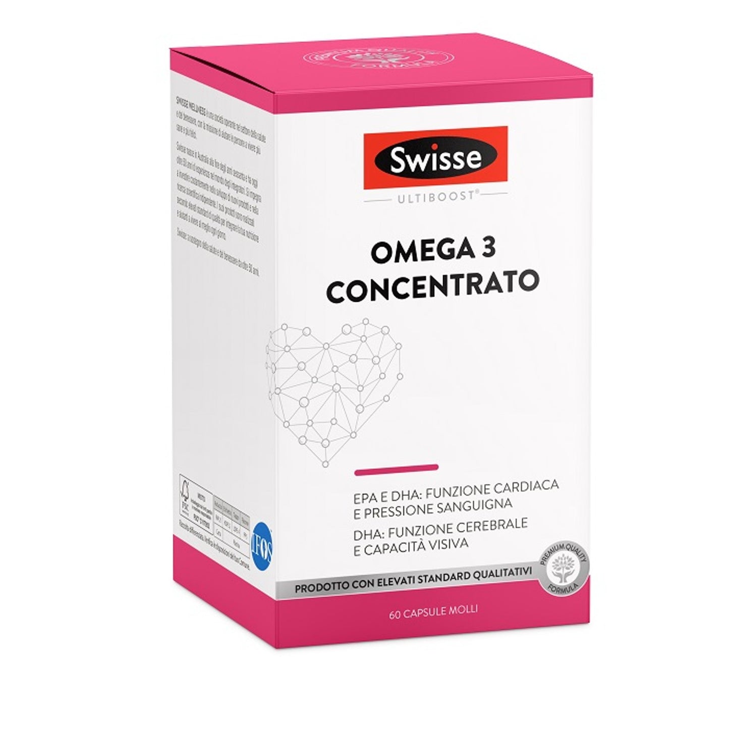 Swisse Omega 3 Concentrato 60 Capsule Molli Da 2440 Mg
