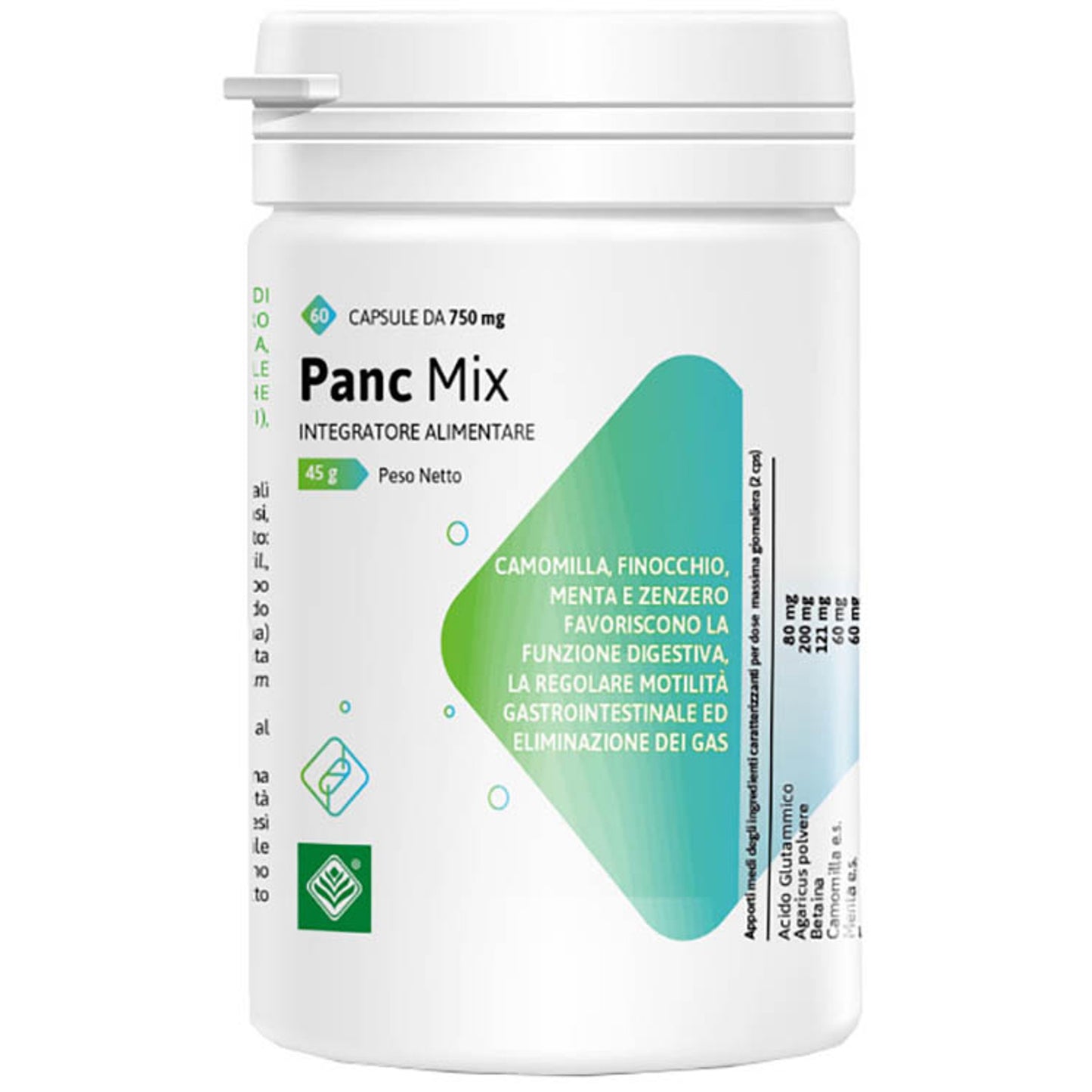 Panc Mix 60 Capsule Da 750 Mg