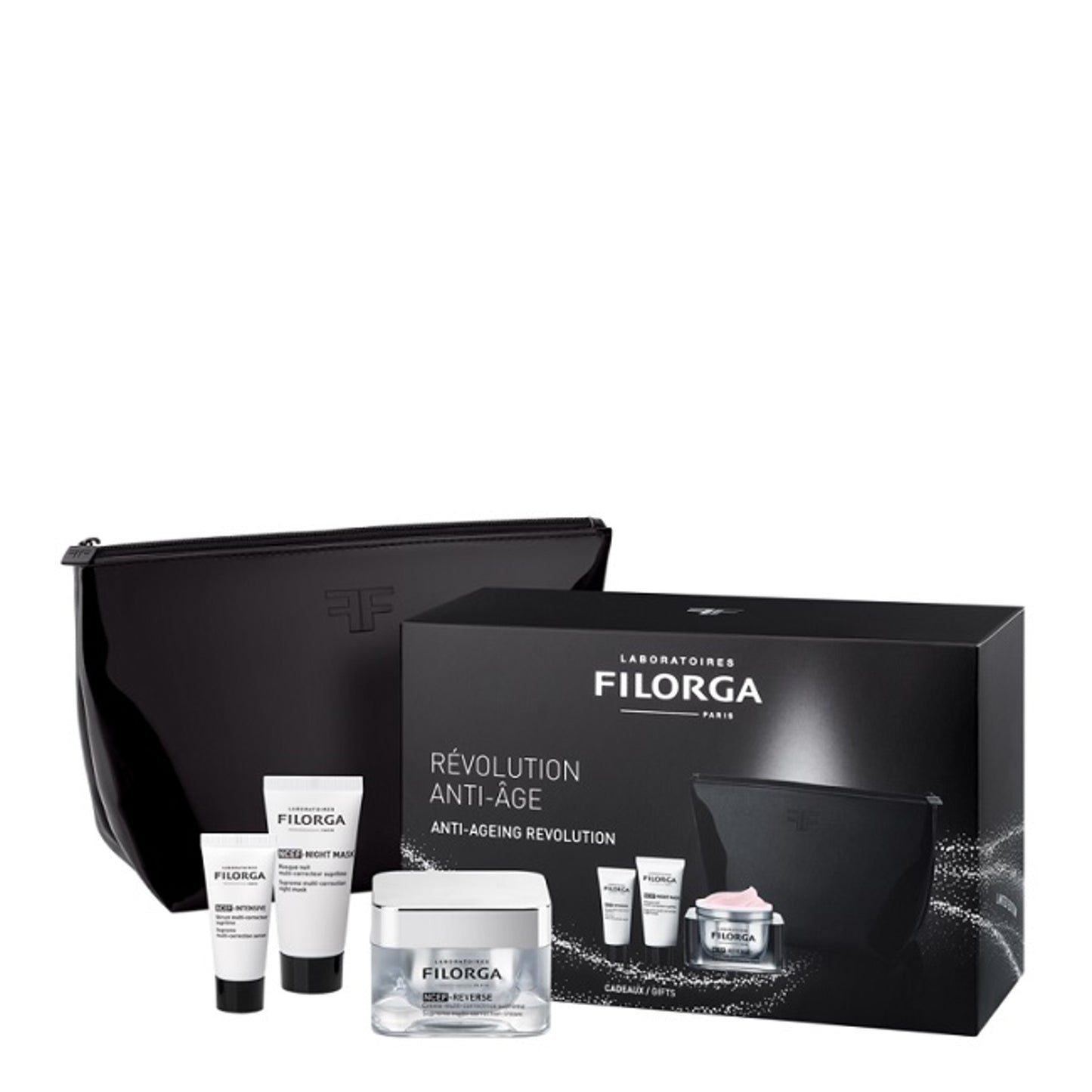 Filorga Luxury Coff Skin Quality 2020 1 Ncef Reverse 50 Ml +1 Ncef Intensive 7 Ml + 1 Ncef Night Mask 15 Ml