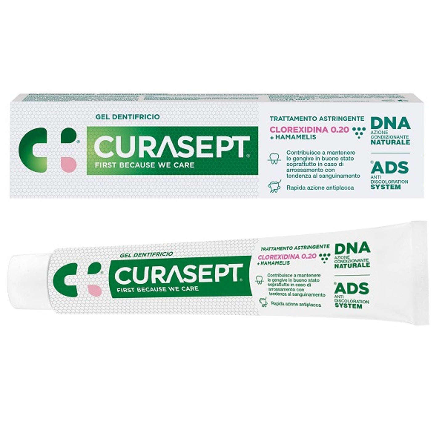 Curasept Gel Dentifricio Ads Dna Trattamento Astringente 75Ml