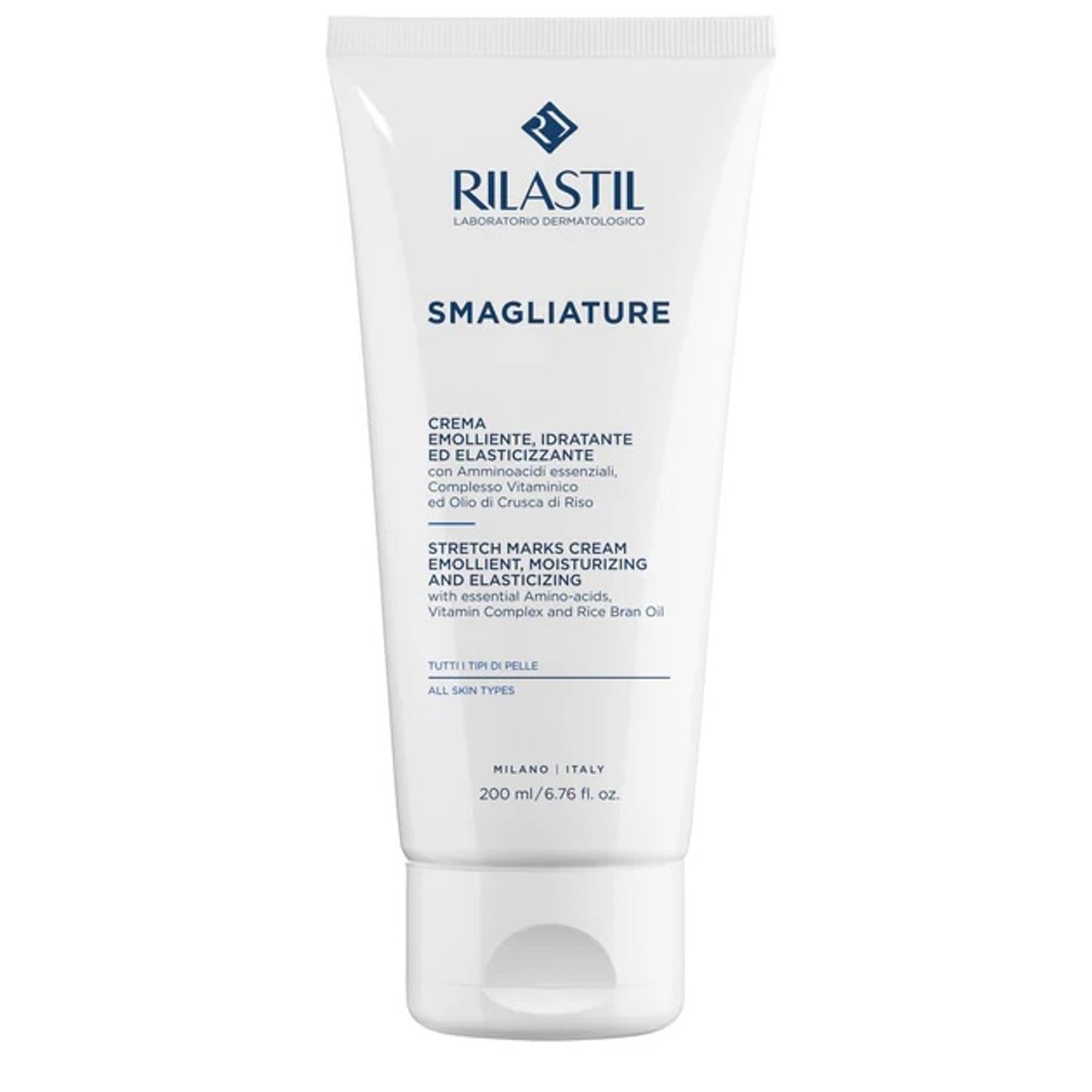 Rilastil Smagliature Crema Emolliente Idratante Ed Elasticizzante 200 Ml