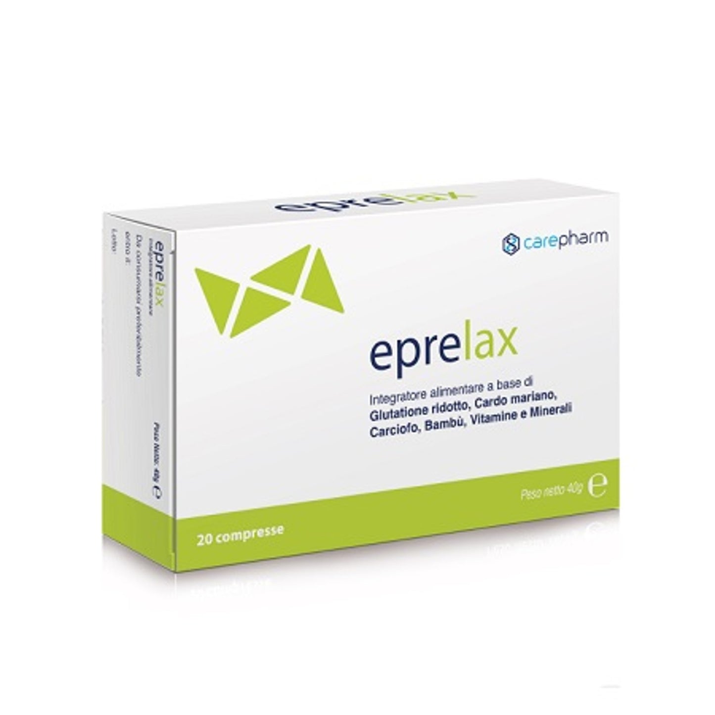 Eprelax 20 Compresse Senza Glutine Naturalmente Privo Di Lattosio