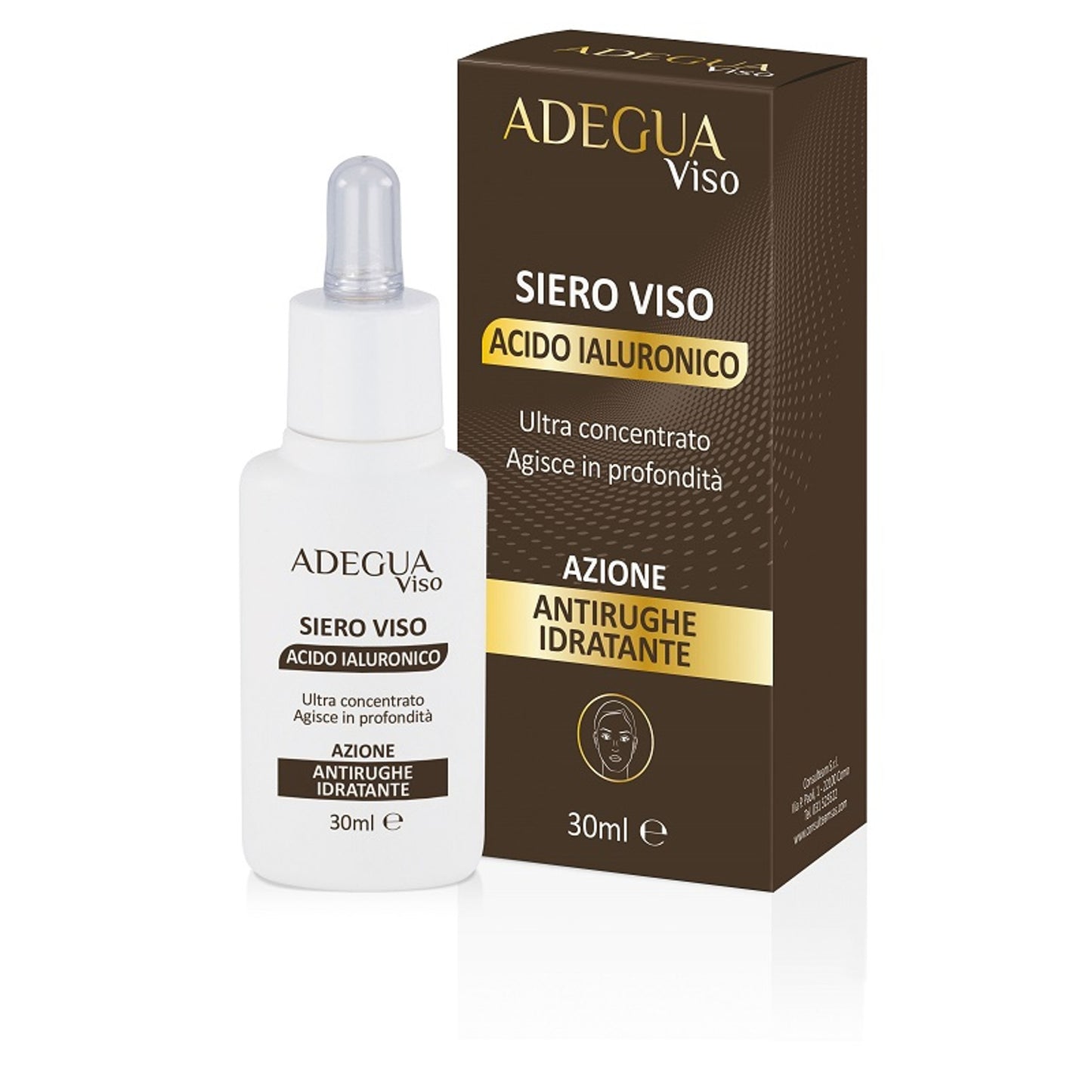 Adegua Siero Viso Acido Ialuronico 30 Ml