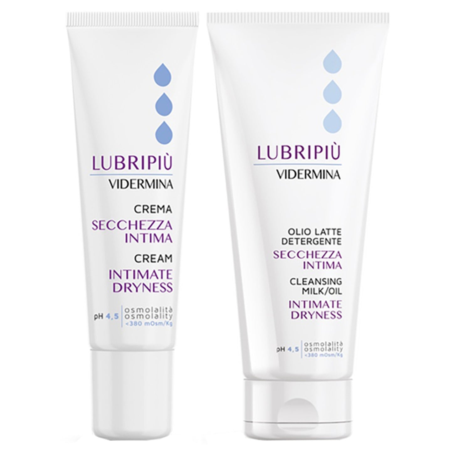 Vidermina Lubripiu' Crema 30 Ml + Olio Latte 50 Ml