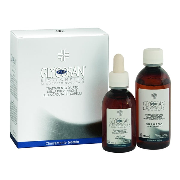 Glycosan Plus Biocomplex Caduta Capelli – Lozione + Shampoo Rinforzante