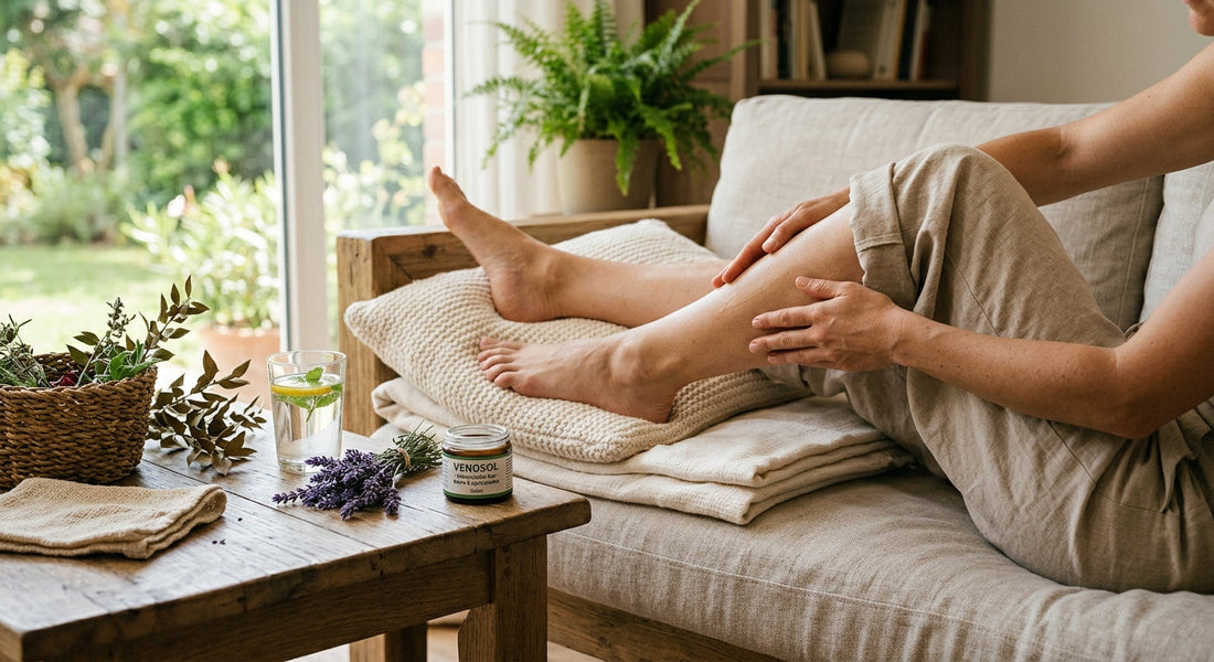 Gambe Pesanti e Gonfie: Rimedi Naturali per Riattivare il Microcircolo