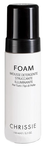 CHRISSIE FOAM MOUSSE DETERGENTE STRUCCANTE ILLUMINANTE TUTTITIPI DI PELLE 150 ML