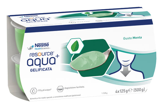RESOURCE AQUA ACQUA GELIFICATA+MINT CUP 6 4X125 G