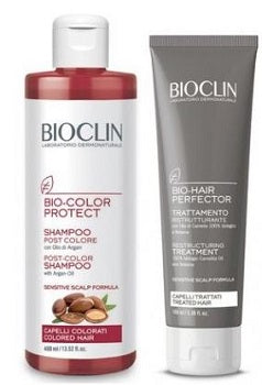 BIOCLIN SHAMPOO POST COLORE + TRATTAMENTO RISTRUTTURANTE 400ML