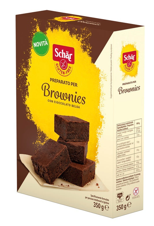 SCHAR PREPARATO PER BROWNIES CON CIOCCOLATO BELGA 350 G