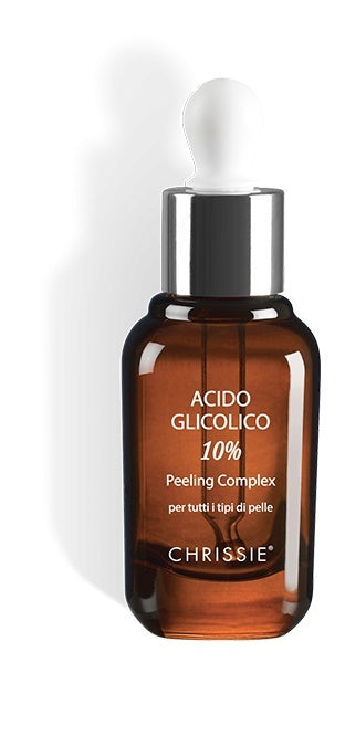 CHRISSIE ACIDO GLICOLICO 10% PEELING COMPLEX TUTTI I TIPI DIPELLE 30 ML