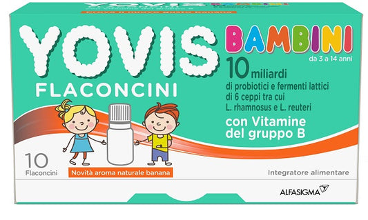 YOVIS BAMBINI BANANA 10 FLACONCINI DA 10 ML