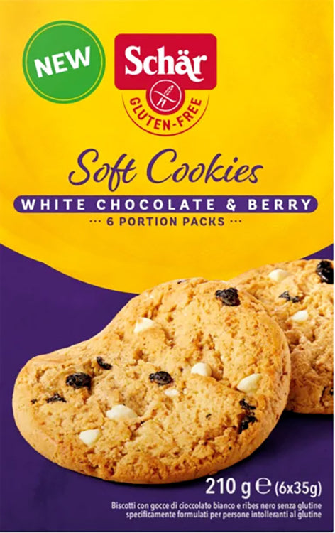 SCHAR SOFT COOKIE WHITE CHOCOLATE 210 G