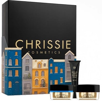 CHRISSIE COFANETTO MAGICAL RADIANCE LIFT 1 CREMA DERMOIDRATANTE NUTRIENTE ELASTICIZZANTE 15 ML + 1 MASCHERA ANTIAGE BOTOX LIKE 15 ML + 1 BIOFILLER LABBRA 15 ML