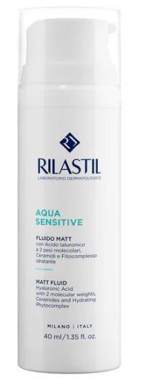 RILASTIL AQUA SENSITIVE FLUIDO MATT 40 ML
