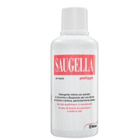 Saugella Poligyn 50+ Detergente Intimo Lenitivo Ed Emolliente 250 Ml