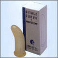 Latex Finger Cot for Curved Thumb Dressing Size 6