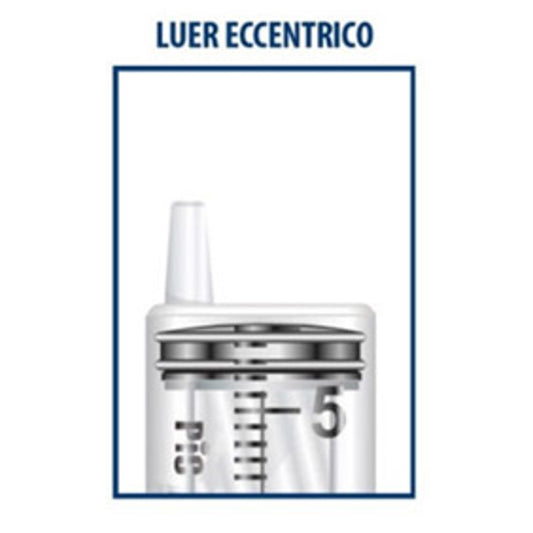 Siringa Pic 10 Ml Ago Gauge 21X1,5 Cono Luer Eccentrico 1 Pezzo