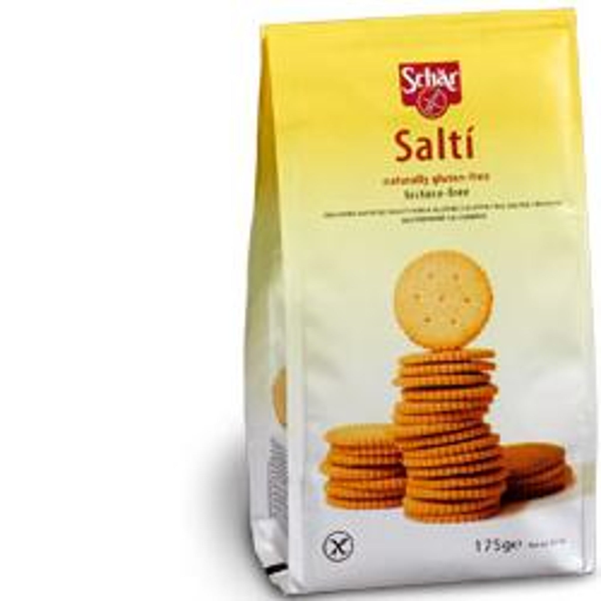 Schar Salti' Crackers au Sel Marin Sans Lactose 175 G