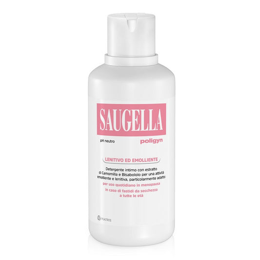 Saugella Poligyn 50+ Detergente Intimo Lenitivo Ed Emolliente 500 Ml